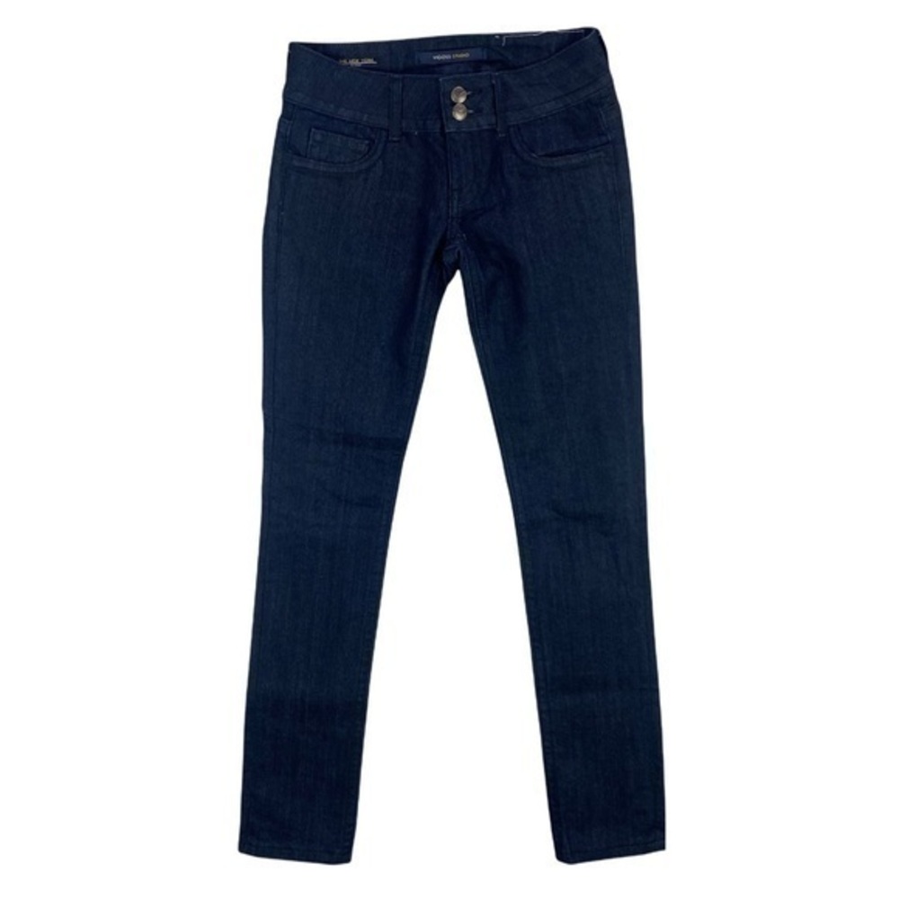 Vigoss Studio Stretch Dark Wash Denim New York Skinny Jean